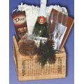 Celebration Picnic Basket w/ Blanket & Snacks